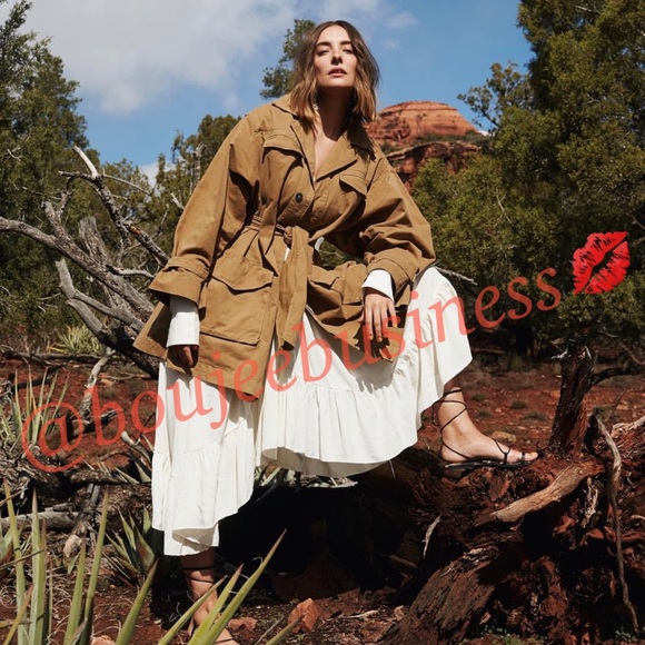 H&M Jackets & Blazers - H&M Studio Collection Cotton Canvas Coat